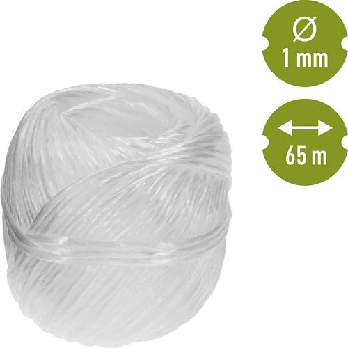 Polipropilenska špaga 1 mm/65 m/50 g - 4