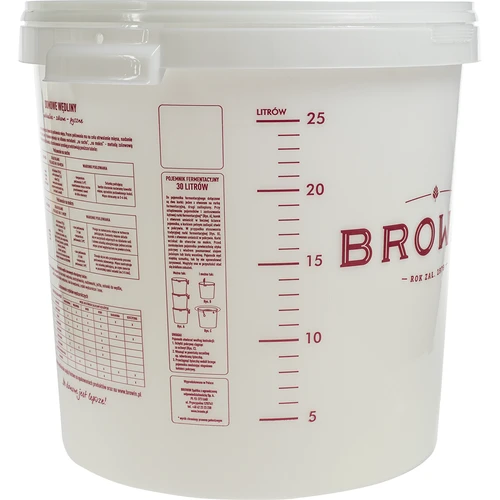 Posuda za fermentaciju s poklopcem 30 L - 3