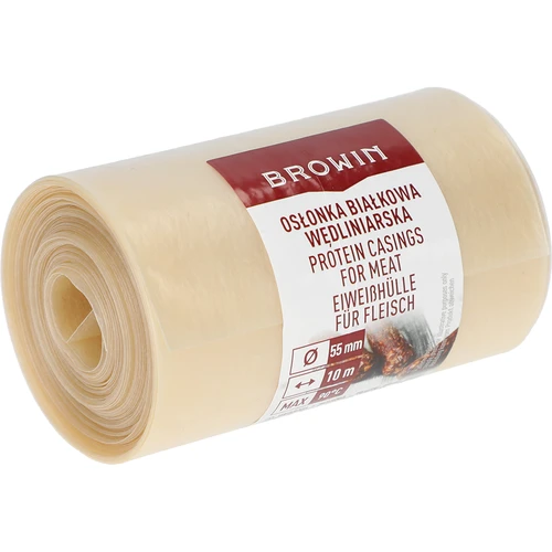 Proteinska ovojnica za kobasice fi 55 mm, 10 m - 2