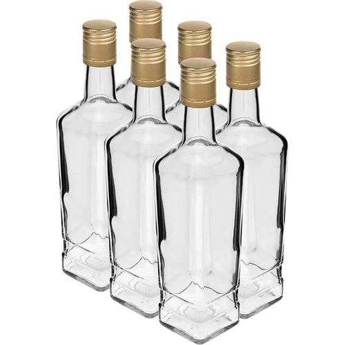 Pryncypalna boca 500 ml s čepom, 6 kom.  - 1 