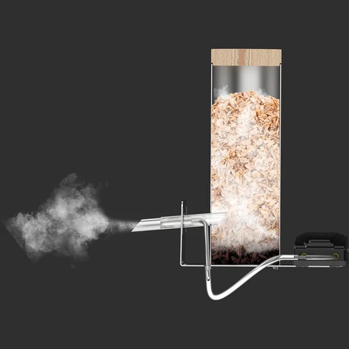 Pušnica 200 L dragON Larch E21 - od ariša, s električnim grijaćim modulom i kontrolerom - 15