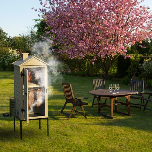 Pušnica 200 L dragON Larch E21 - od ariša, s električnim grijaćim modulom i kontrolerom - 19