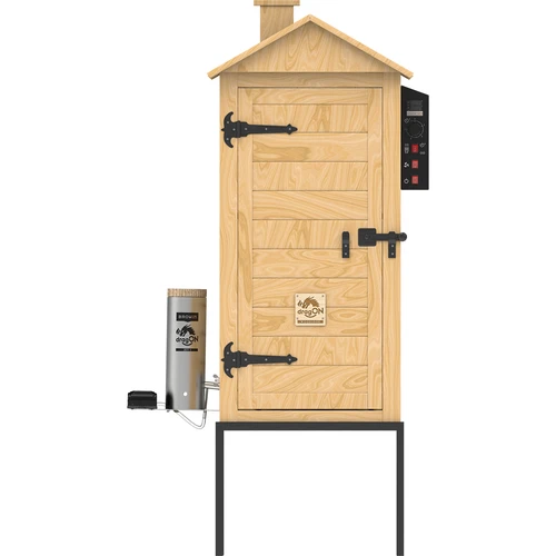 Pušnica 200 L dragON Larch E21 - od ariša, s električnim grijaćim modulom i kontrolerom - 3
