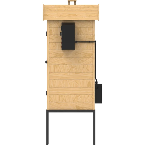 Pušnica 200 L dragON Larch E21 - od ariša, s električnim grijaćim modulom i kontrolerom - 4