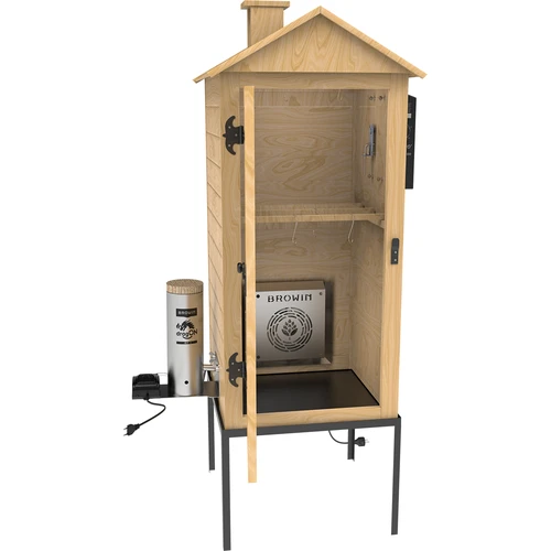 Pušnica 200 L dragON Larch E21 - od ariša, s električnim grijaćim modulom i kontrolerom - 5