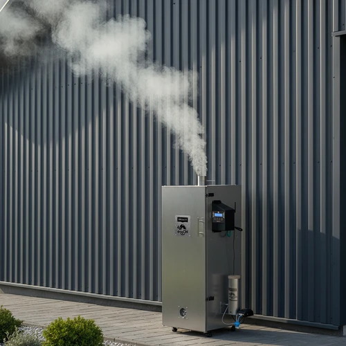 Pušnica dragON čelična 220 L, IQ – s Wi‑Fi upravljačem - 16