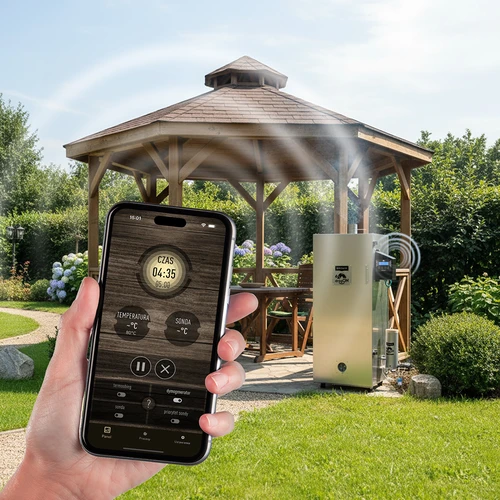 Pušnica dragON čelična 220 L, IQ – s Wi‑Fi upravljačem - 12