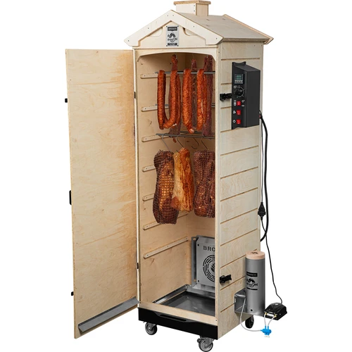 Pušnica dragON PLYWOOD NATURE – bez okvira, modularna, s digitalnim kontrolerom, 320L - 4