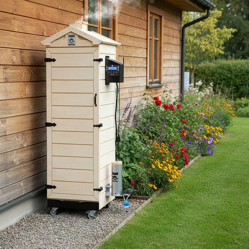 Pušnica dragON PLYWOOD NATURE – bezokvirna, modularna, s Wi-Fi upravljačem, 320 L - 15