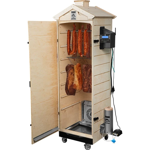 Pušnica dragON PLYWOOD NATURE – bezokvirna, modularna, s Wi-Fi upravljačem, 320 L - 4