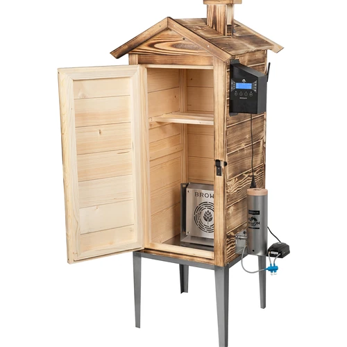Pušnica s Wi-Fi, 200 L - dragON WOOD 100IQ s električnim grijaćim modulom i upravljačem, ložena drvom - 2