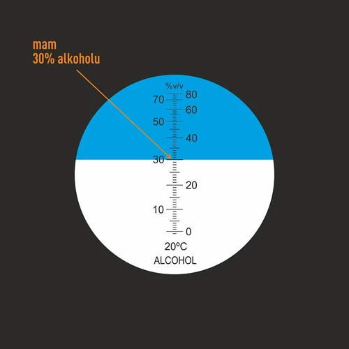 Refraktometar za alkohol - 8