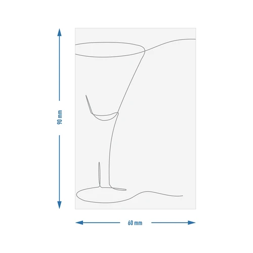 Samoljepljive etikete 60 x 90 mm za boce, likere, alkohol, votku - 20 kom. - 3