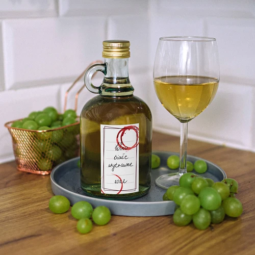 Samoljepljive etikete za boce vina MIX 65/115 mm - 20 kom. - 12
