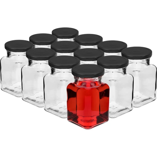 Set 12 x staklenka 150ml + 30 etiketa za označavanje začina - 3