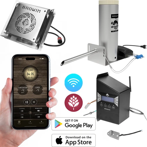 Set dragON za pušnice - IQ moduli s Wi-Fi i generator dima JET 1 LONG  - 1 