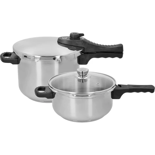 Set ekspres lonaca od nehrđajućeg čelika, 4 i 6 L