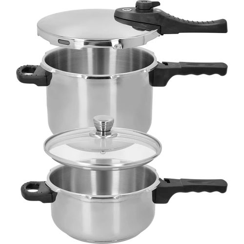Set ekspres lonaca od nehrđajućeg čelika, 4 i 6 L - 2