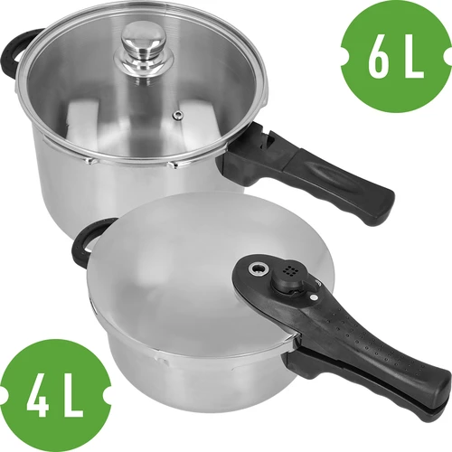 Set ekspres lonaca od nehrđajućeg čelika, 4 i 6 L - 3