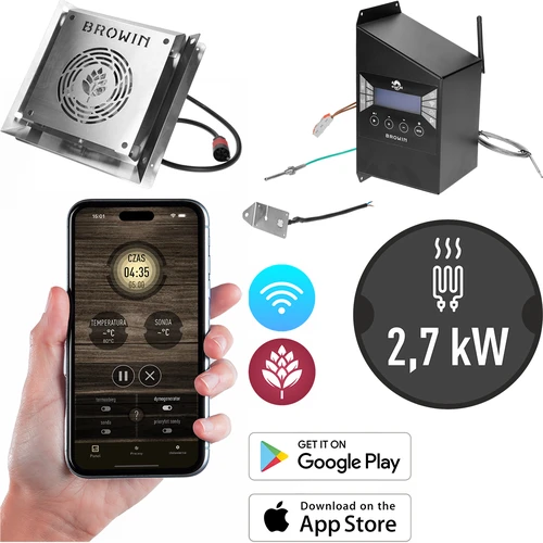 Set modula s Wi-Fi kontrolerom - dragON IQ 2,7 kW, za vrtne pušnice  - 1 