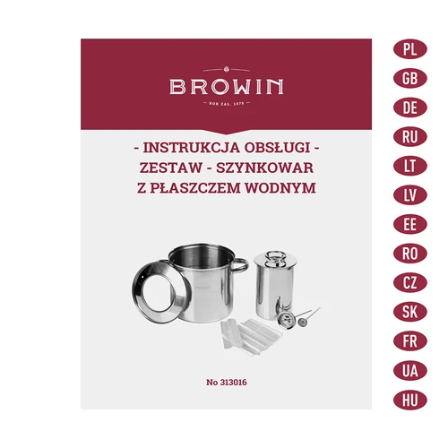 Set s vodenim plaštem - šunkovar 1,5 kg + lonac - 13