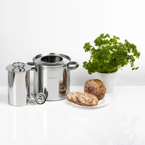 Set s vodenom košuljicom – šunkovar 1,5 kg + lonac - 19