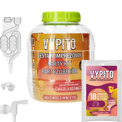 Set za zabavu - Vypito Marakuja i breskva