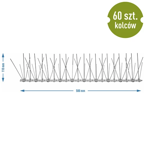 Šiljci za ptice, na plastičnoj traci, 10 kom. - 9