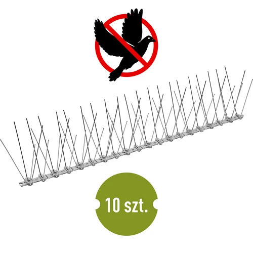 Šiljci za ptice, na plastičnoj traci, 10 kom.  - 1 