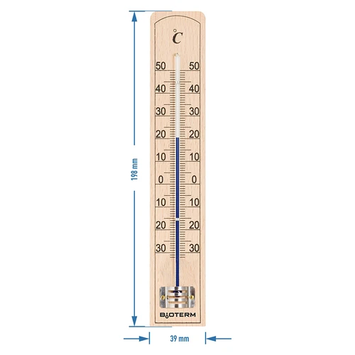 Sobni termometar s pojačanom zaštitom kapilare (-30°C do +50°C) 20cm - 2