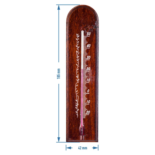 Sobni termometar s uzorkom (-20°C do +50°C) 18cm mix - 3