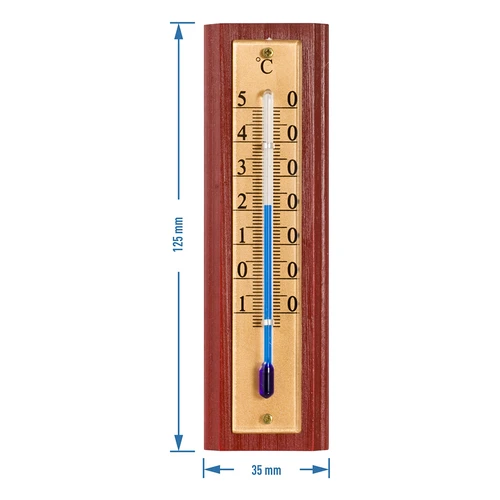 Sobni termometar sa zlatnom skalom (-10°C do +50°C) 12cm - 4