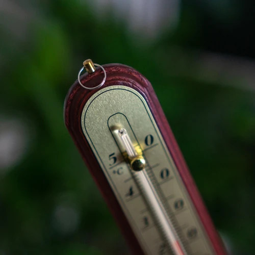 Sobni termometar sa zlatnom skalom (-10°C do +50°C) 22cm, mix - 4
