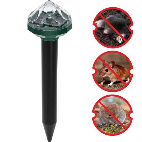 Solarni odstraszivač krtica s LED lampom - 6
