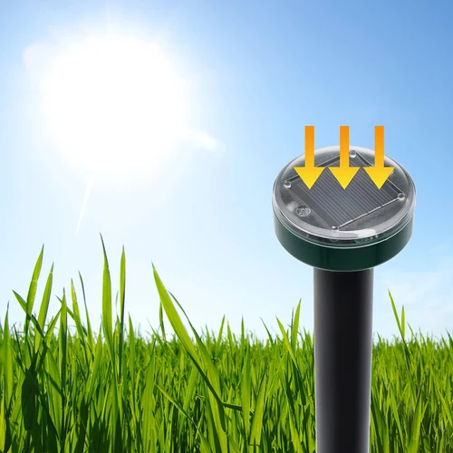 Solarni odvraćivač krtica – učinkovita, sigurna i humana zaštita vrta, 1 kom. - 10