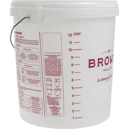 Spremnik za fermentaciju - otisak, poklopac, 15 L - 4