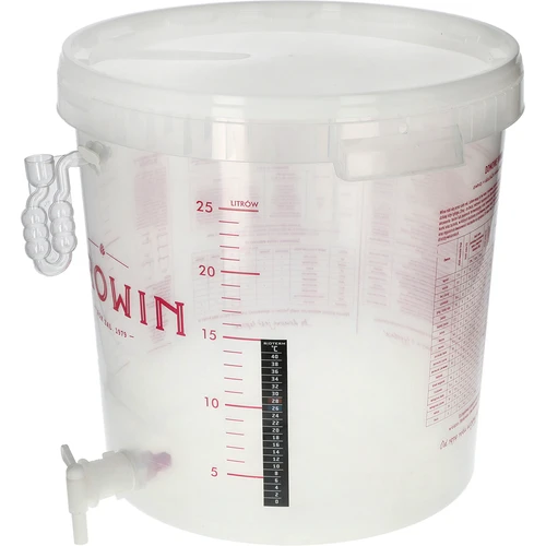 Spremnik za fermentaciju piva s fermentacijskom cijevi, pipom, termometrom i reduktorom taloga - 2