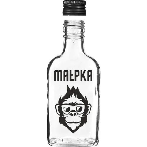 Pljoska 200 ml s navojnim čepom, motiv „Majmunčić”, 1 kom. - 3