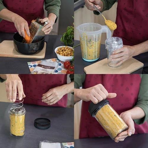 Stakleni šunkovar - DUO set, za 2 x 450 g - 13