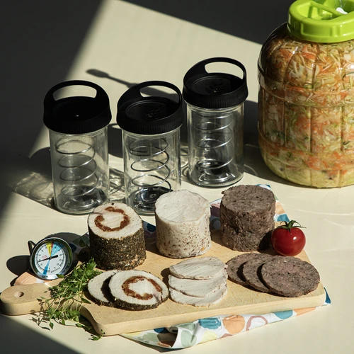 Stakleni šunkovar - DUO set, za 2 x 450 g - 14