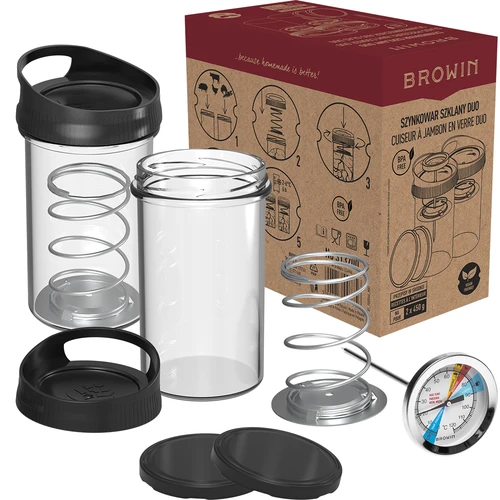Stakleni šunkovar - set DUO, za 2 x 450 g - 7