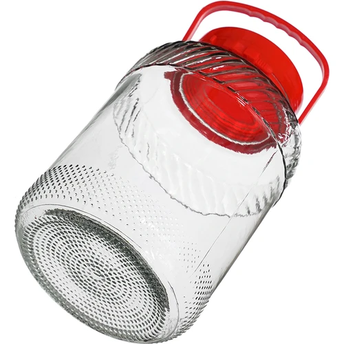Staklenka 3 L s plastičnim poklopcem - 4