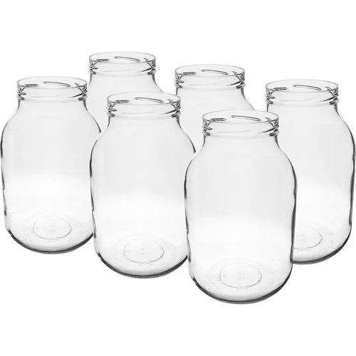 Staklenka 3L- pakiranje fi100 - 6 kom.  - 1 