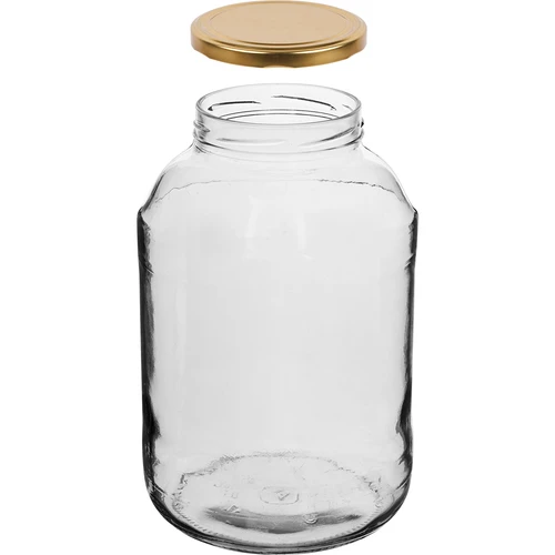 Staklenka 4 L s poklopcem ø 100 - 2