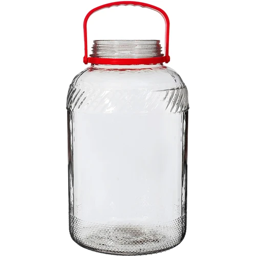 Staklenka 8 L s plastičnim poklopcem - 2