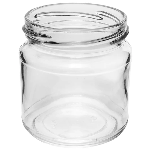 Staklenka kapaciteta 212 ml, s raznobojnim poklopcima ø 66. - 3