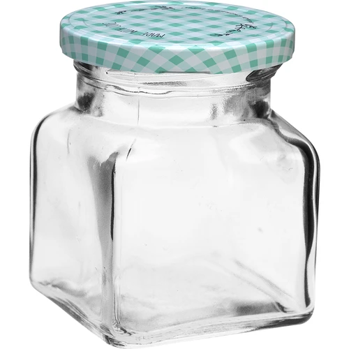 Staklenka TO 120 ml Četiri kuta fi 53 poklopac - 6 kom. - 2