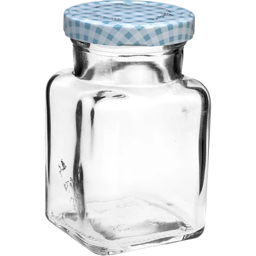 Staklenka TO 150 ml Četiri kuta fi 53 poklopac - 6 kom. - 2