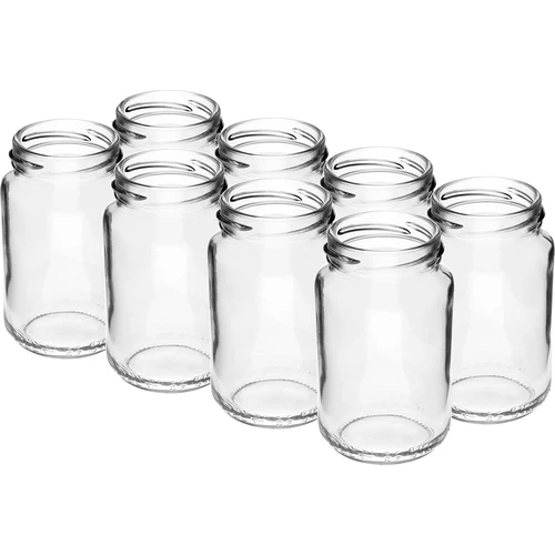 Staklenka TO 190ml s poklopcem u boji fi 53 - 8 kom. - 5