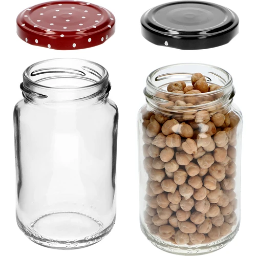 Staklenka TO 190ml s poklopcem u boji fi 53 - 8 kom. - 7